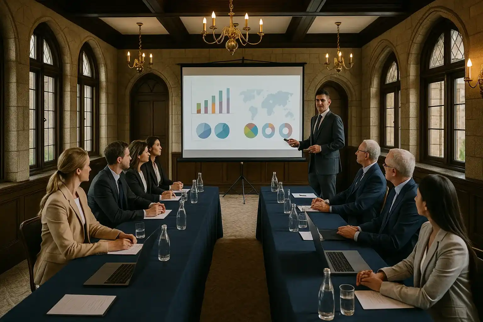 Corporate events and business meetings